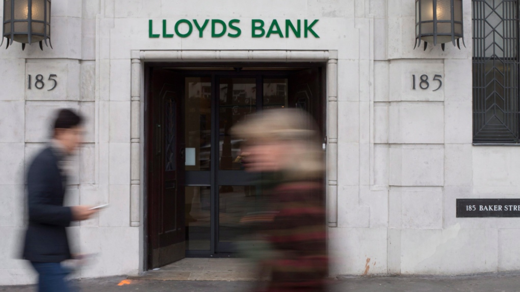 Lloyds Bank branch in London, England