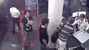 This image provided by Interpol shows an undated photo of a person resembling Luka Rocco Magnotta. (Courtesy: Interpol)
