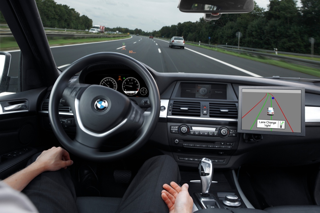 BMW's self-driving car