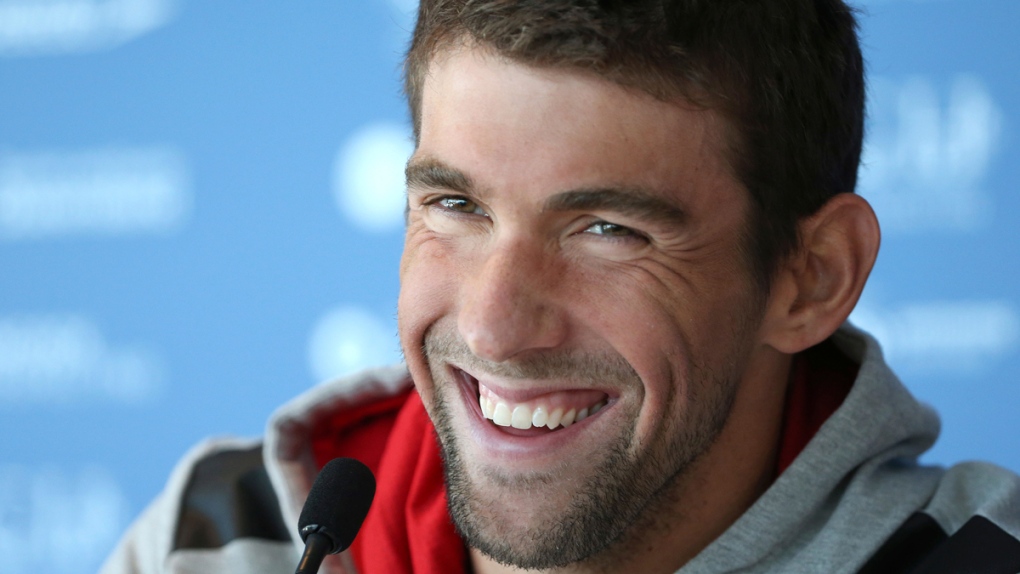 Michael Phelps in Australia