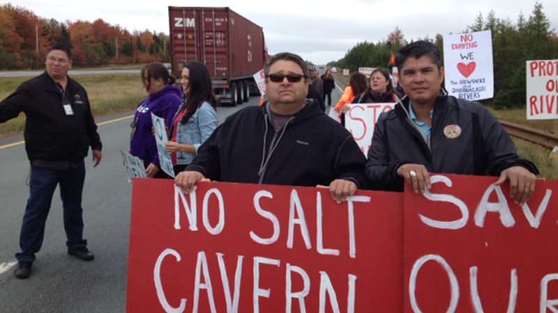 salt cavern protest