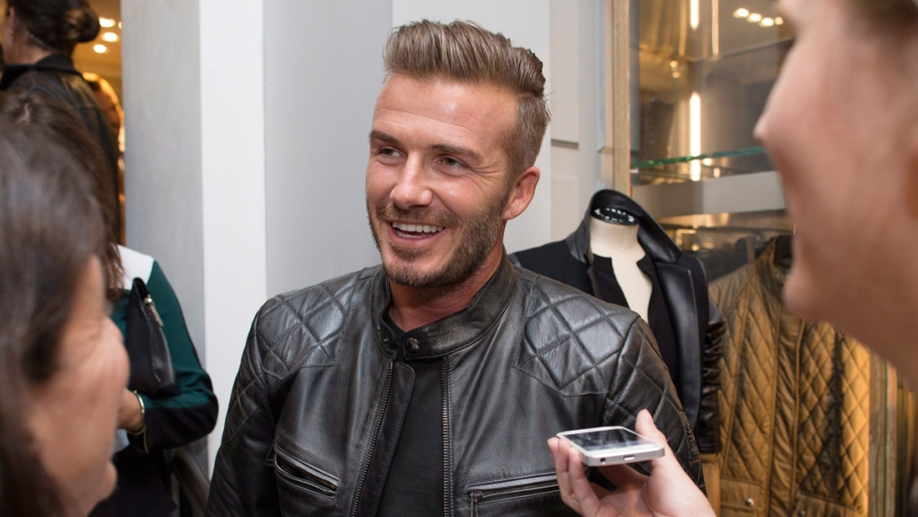 David Beckham in New York City