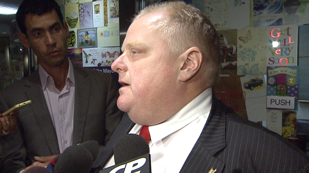 Rob Ford speaks about his cancer treatment