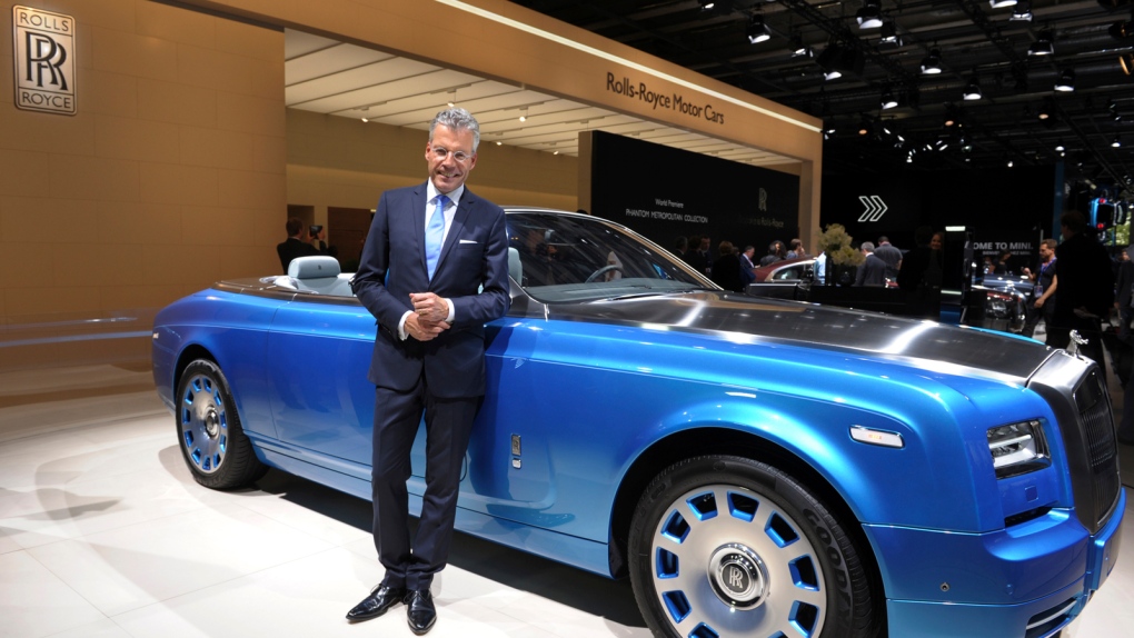 Rolls-Royce at Paris Motor Show