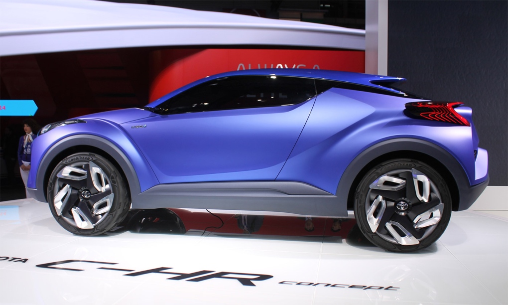 Toyota C-HR Concept: Photos from Paris 2014