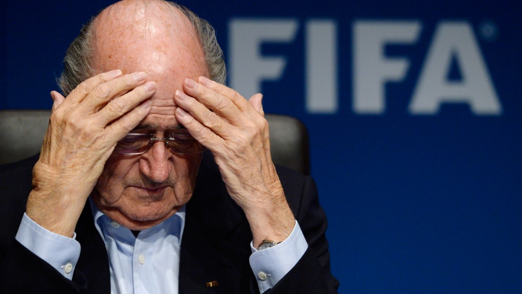 FIFA President Joseph Sepp Blatter in Zurich