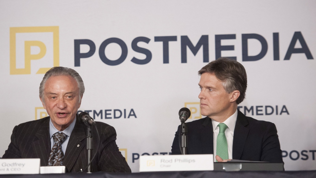 Postmedia acquires Quebecor's English papers