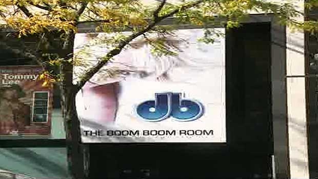 The Boom Boom Room nightclub is seen in WIndsor, Ont. on Sunday, Oct. 5, 2014. 