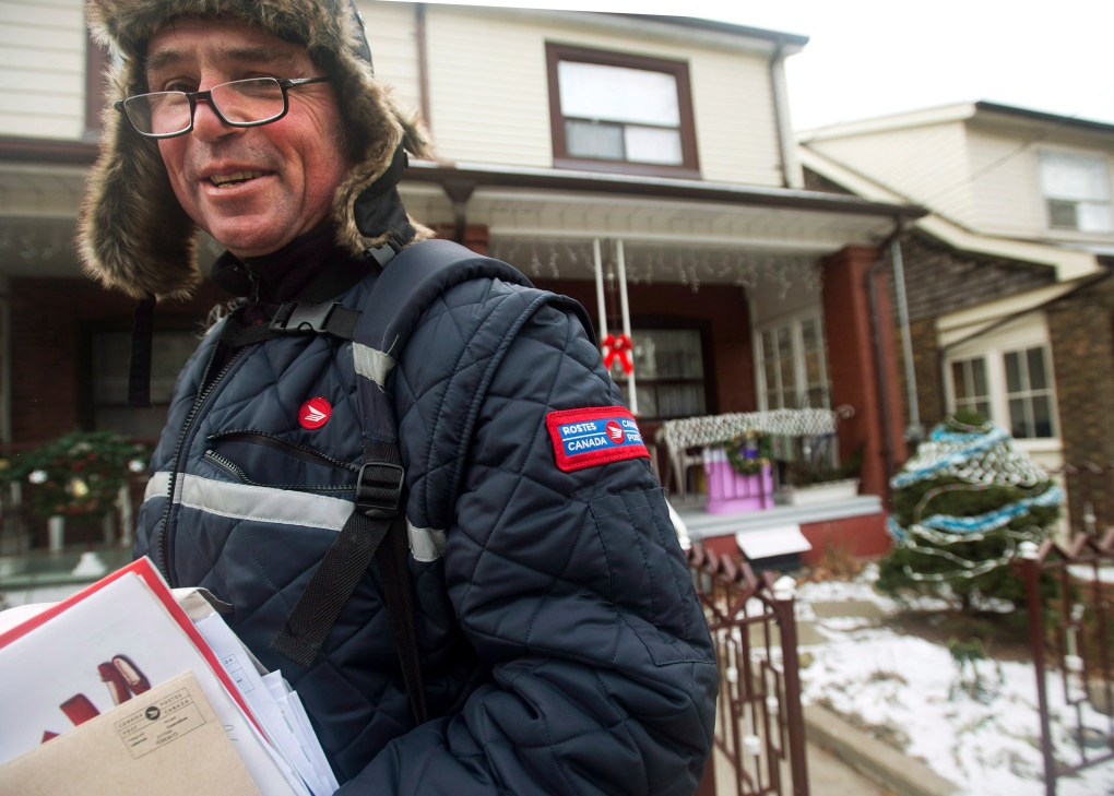 Canada Post mailman