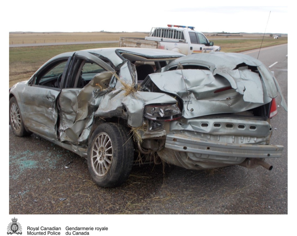 Swift Current police chase crash