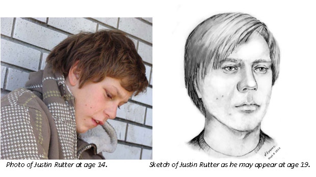 At the time of his disappearance, Justin was 5'4", 110 lbs, with a slim build, short light brown hair, brown eyes. He was last seen wearing a light brown/white hoodie, as seen in a 2009 photo. (Ottawa Police)