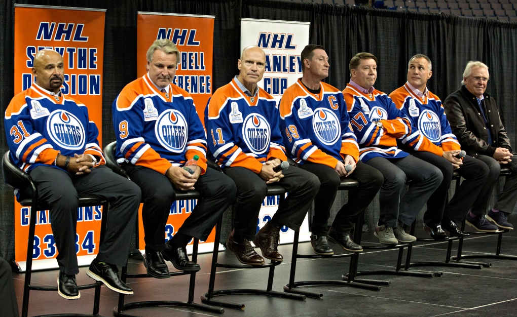 Former Edmonton Oilers Stanley Cup champs