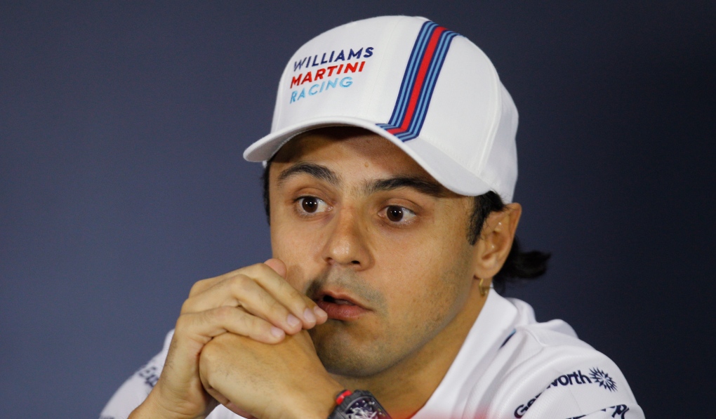 F1 Driver Felipe Massa, of Brazil