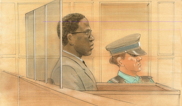 Christopher Husbands in courtroom sketch