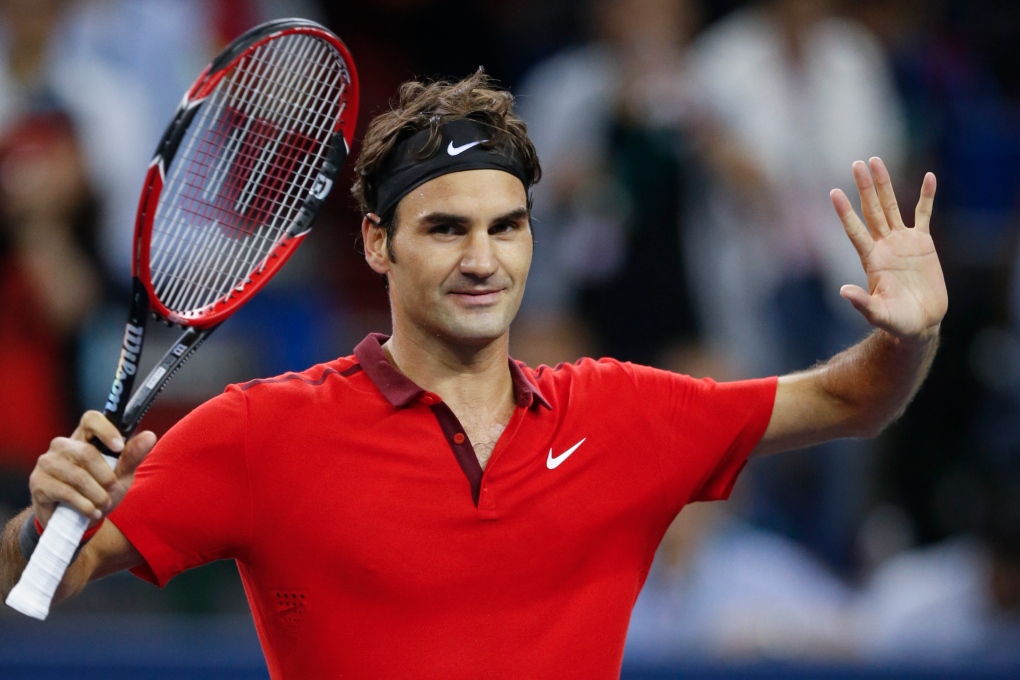 Tennis Champion Roger Federer