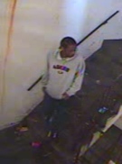 Security camera footage of one of the 'persons of interest' Toronto police are looking to speak with in connection to a shooting that killed two teens.
