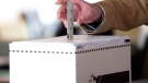 A person casts a ballot in this file photo. (Chris Young / THE CANADIAN PRESS)