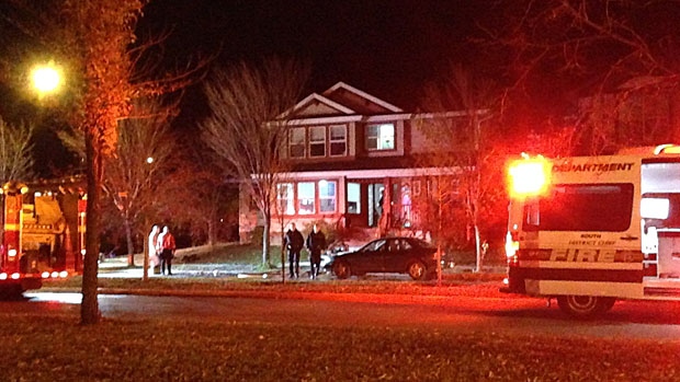 Family of eight escapes house fire