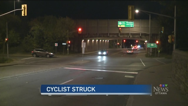 CTV Ottawa: Injured cyclist in hospital 