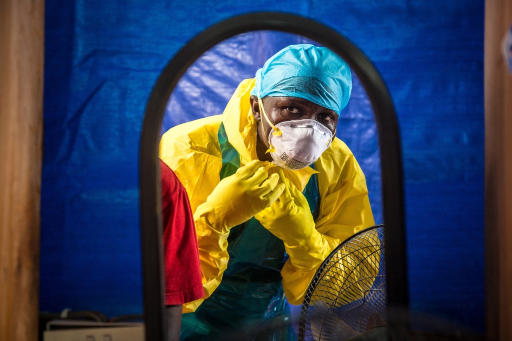 Ebola treatment centre - Sierra Leone