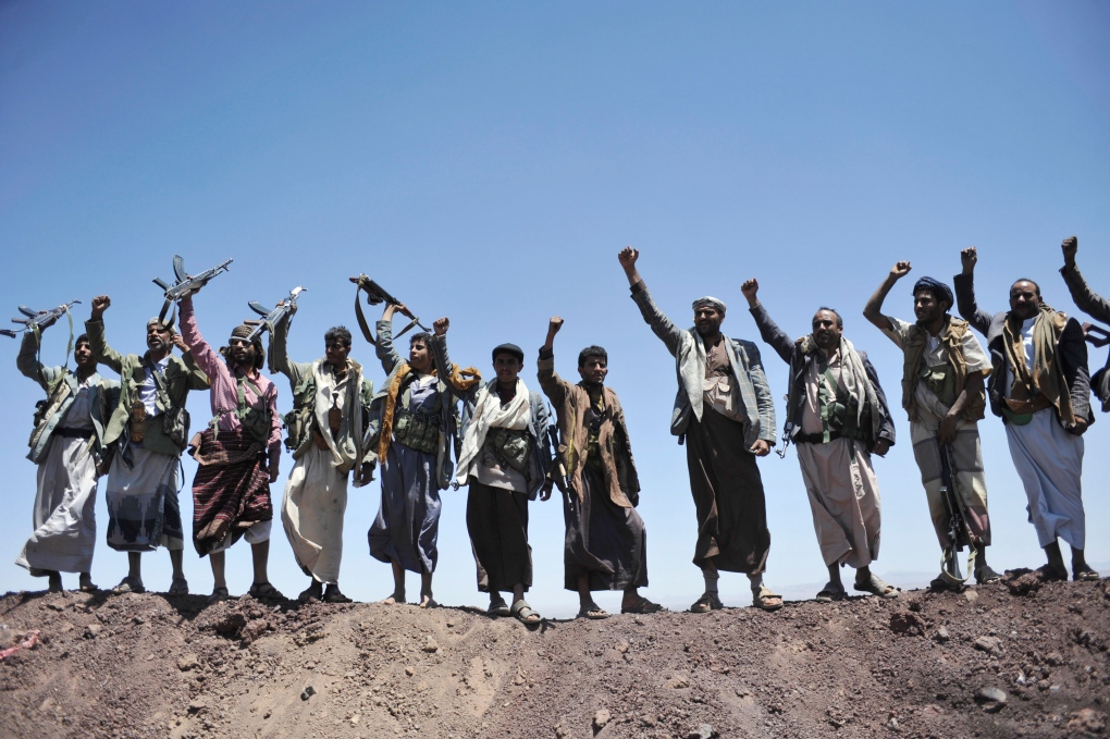 Houthi Shiite rebels in Yemen