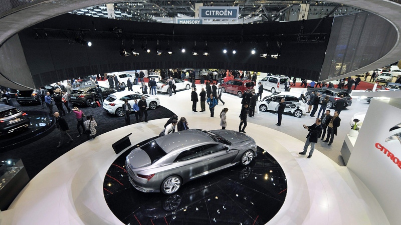 In this March 2, 2011 file photo, the Citroen Metropolis concept car is shown during the press day at the 81st Geneva International Motor Show in Geneva, Switzerland. (AP Photo/Keystone, Sandro Campardo)