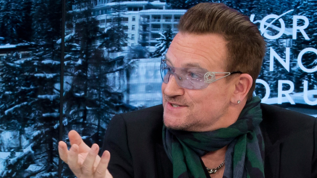Bono reveals he has glaucoma 