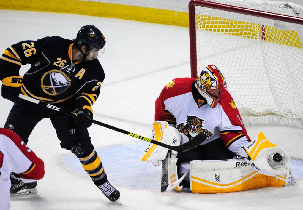 NHL scores: Roberto Luongo's 67th career shutout, Panthers win 1-0 over ...