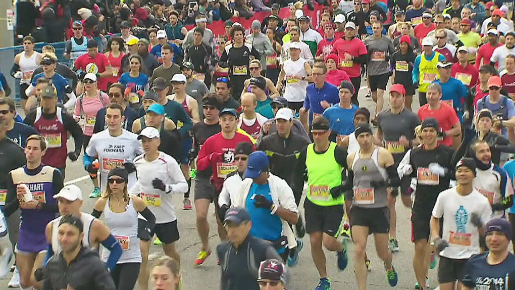CTV Toronto: Thousands hit pavement at marathon