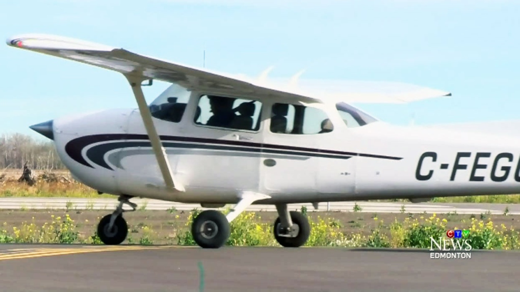 CTV Edmonton: Special attention for flying club