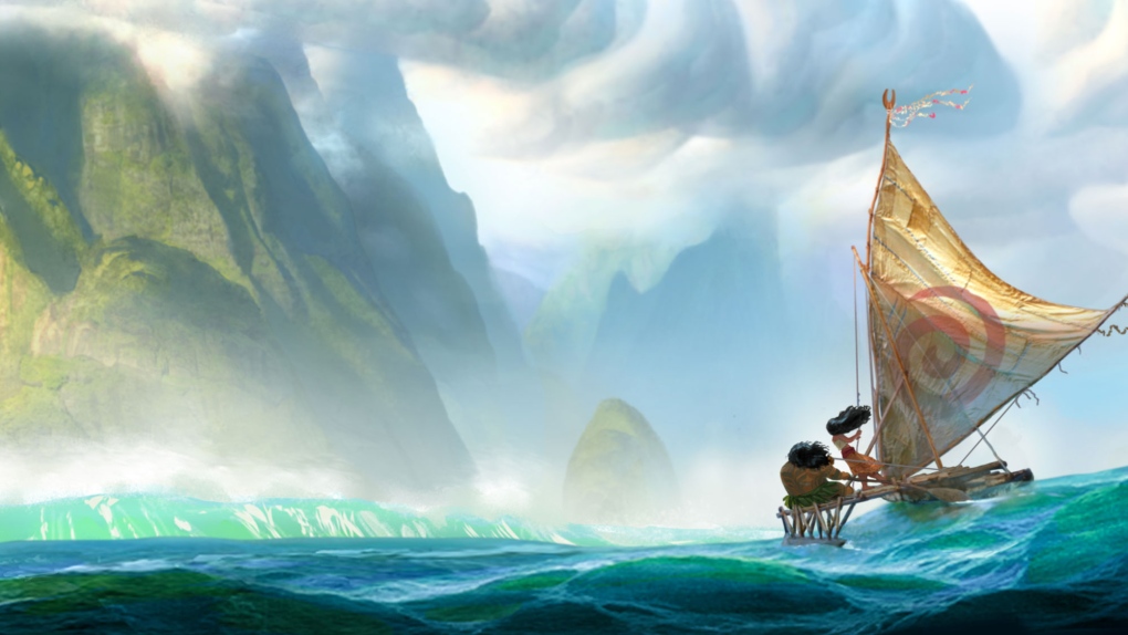 Disney unveils first look at animated film 'Moana'