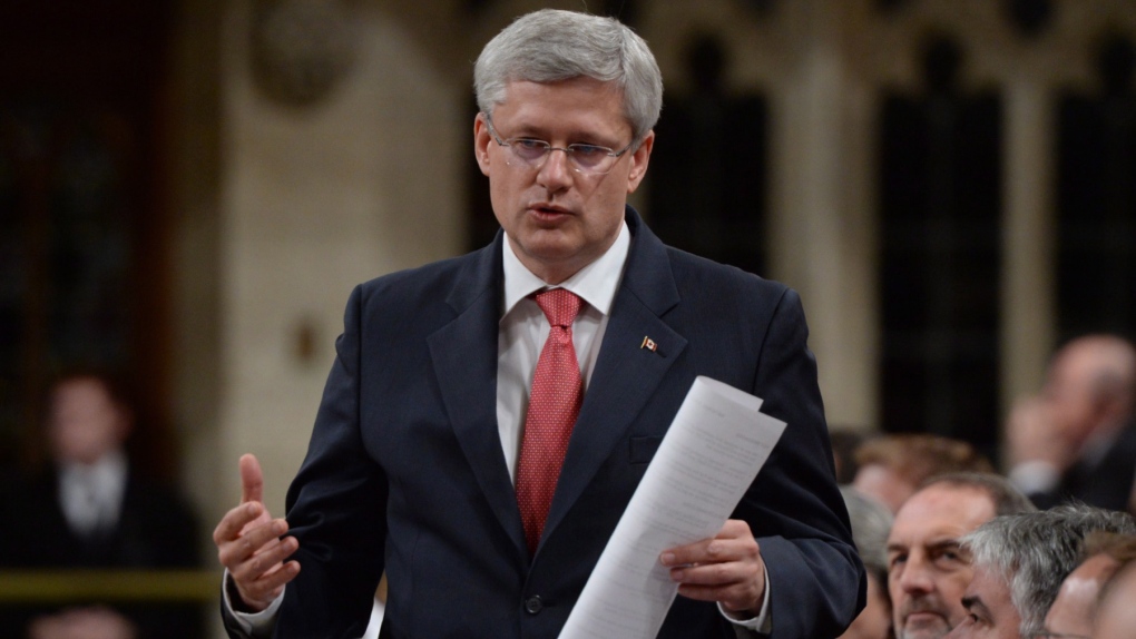 Prime Minister Harper in House