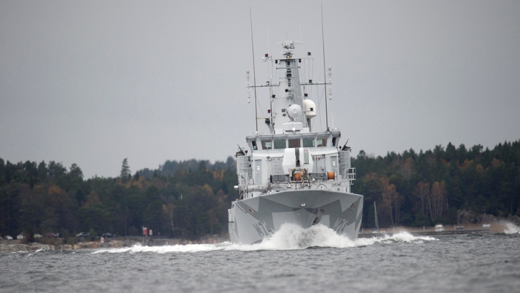 Swedish minesweeper HMS Kullen