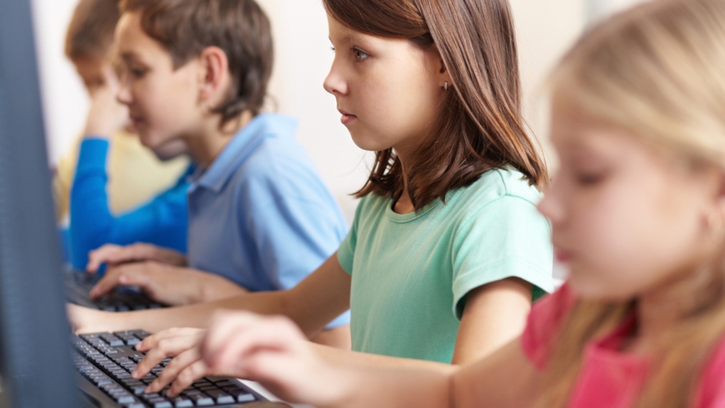 British school kids learn to code