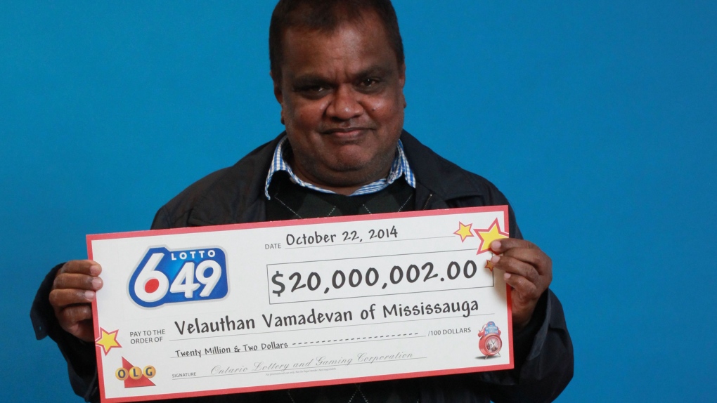 Mississauga man wins lottery