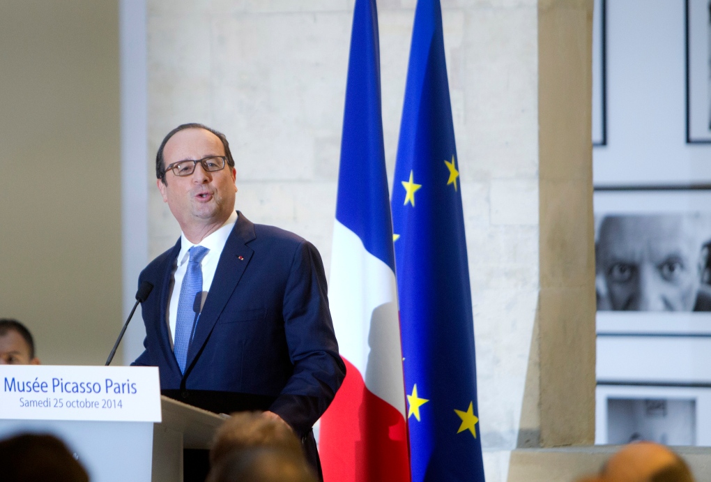 French President Francois Hollande 