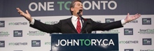 John Tory wins the Toronto mayoral election