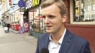 Newly-elected councillor Joe Cressy speaks to CP24 on Monday, Oct. 27, 2014. 