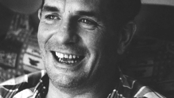 Author Jack Kerouac is shown in Lowell, Mass., in this 1967 file photo. (AP / Stanley Twardowicz)