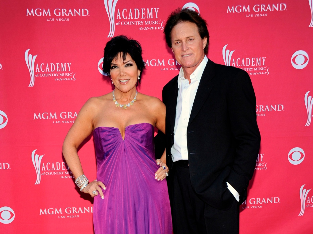 Kris Jenner and former husband Bruce