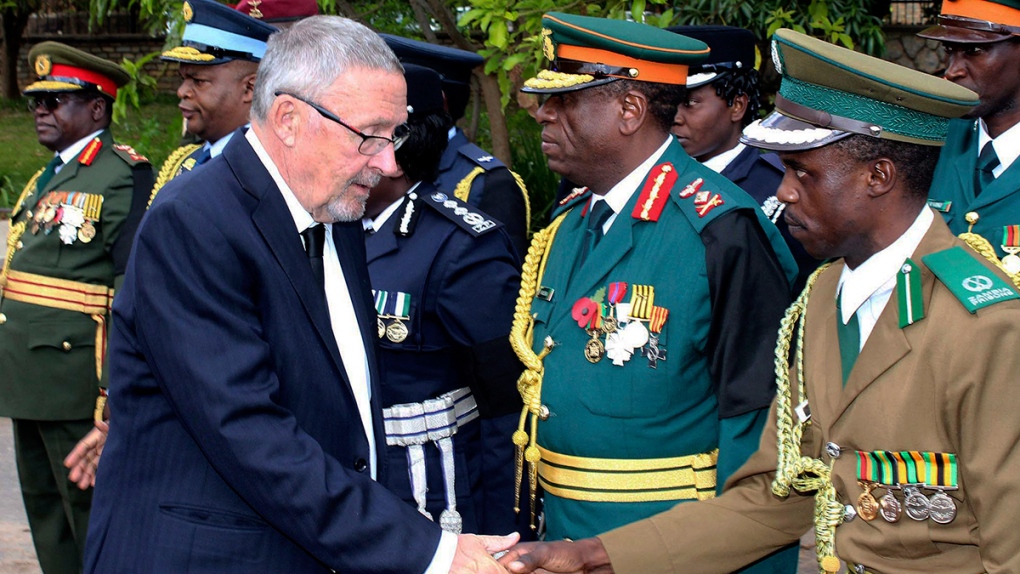 Zambia's vice president Guy Scott