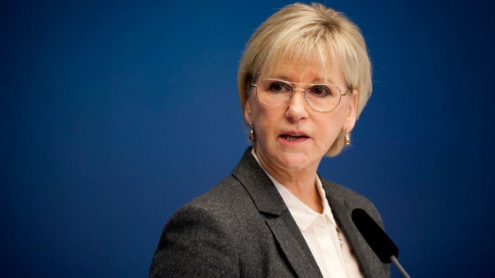 Sweden's Foreign Minister Margot Wallstrom
