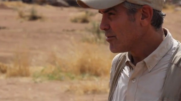 George Clooney stars in a YouTube clip about violence in South Sudan.