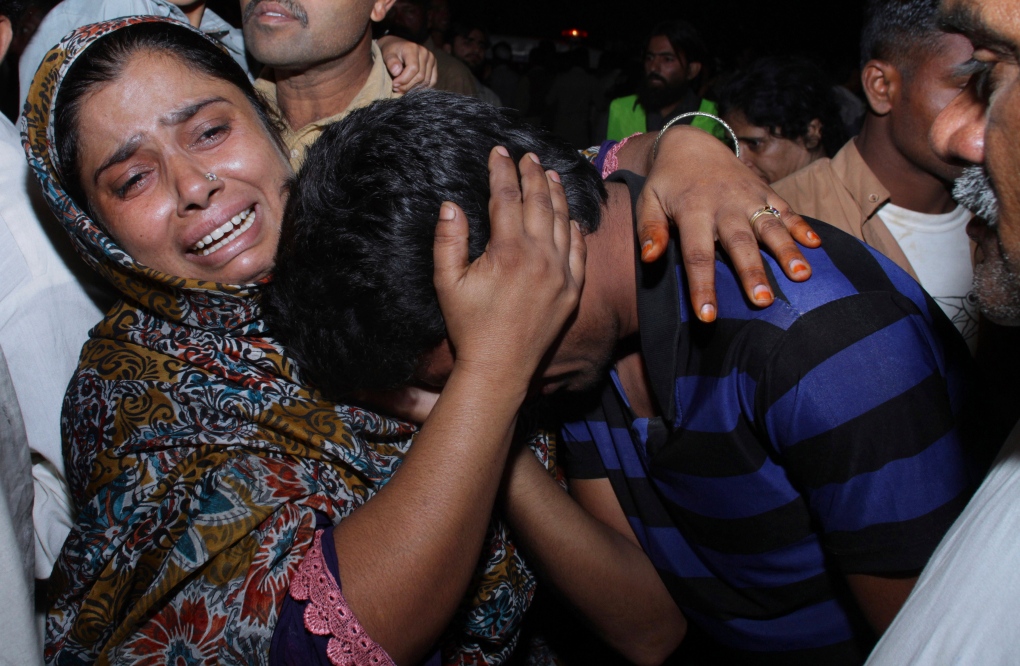 Pakistan suicide bomb kills at least 50
