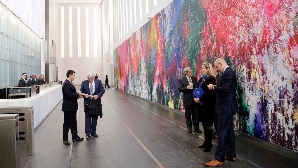 Inside One World Trade Center on opening day