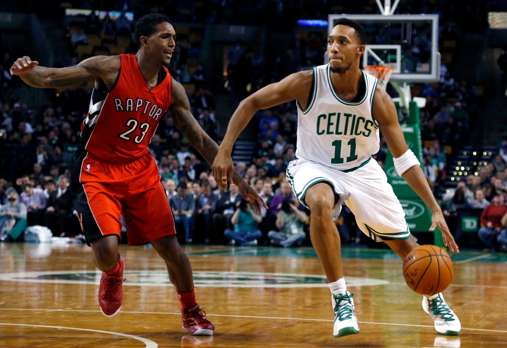 Raptors play Celtics