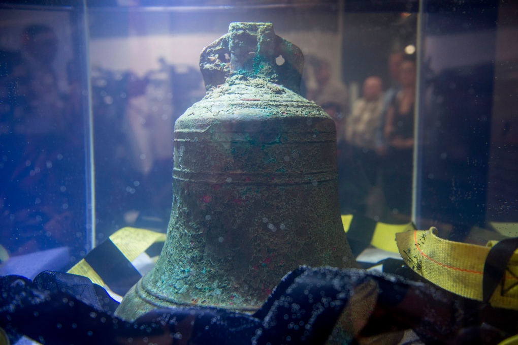 Bell from Franklin Expedition shipwreck HMS Erebus