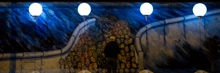 Berlin Wall 25th anniversary art installation
