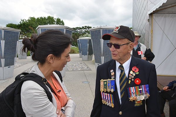 Canadian World War Two veteran Daniel Galipeau