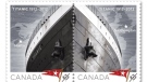 Canada Post unveils stamp to mark the centennial of the sinking of RMS Titanic.
